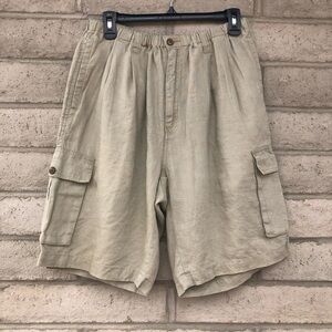 Men's Tommy Bahama Linen Cargo Shorts Size M